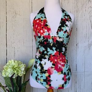 NWT Maio Swim By Monica Wise Space Halter One piece Swimsuit $183 Women’s Size 4